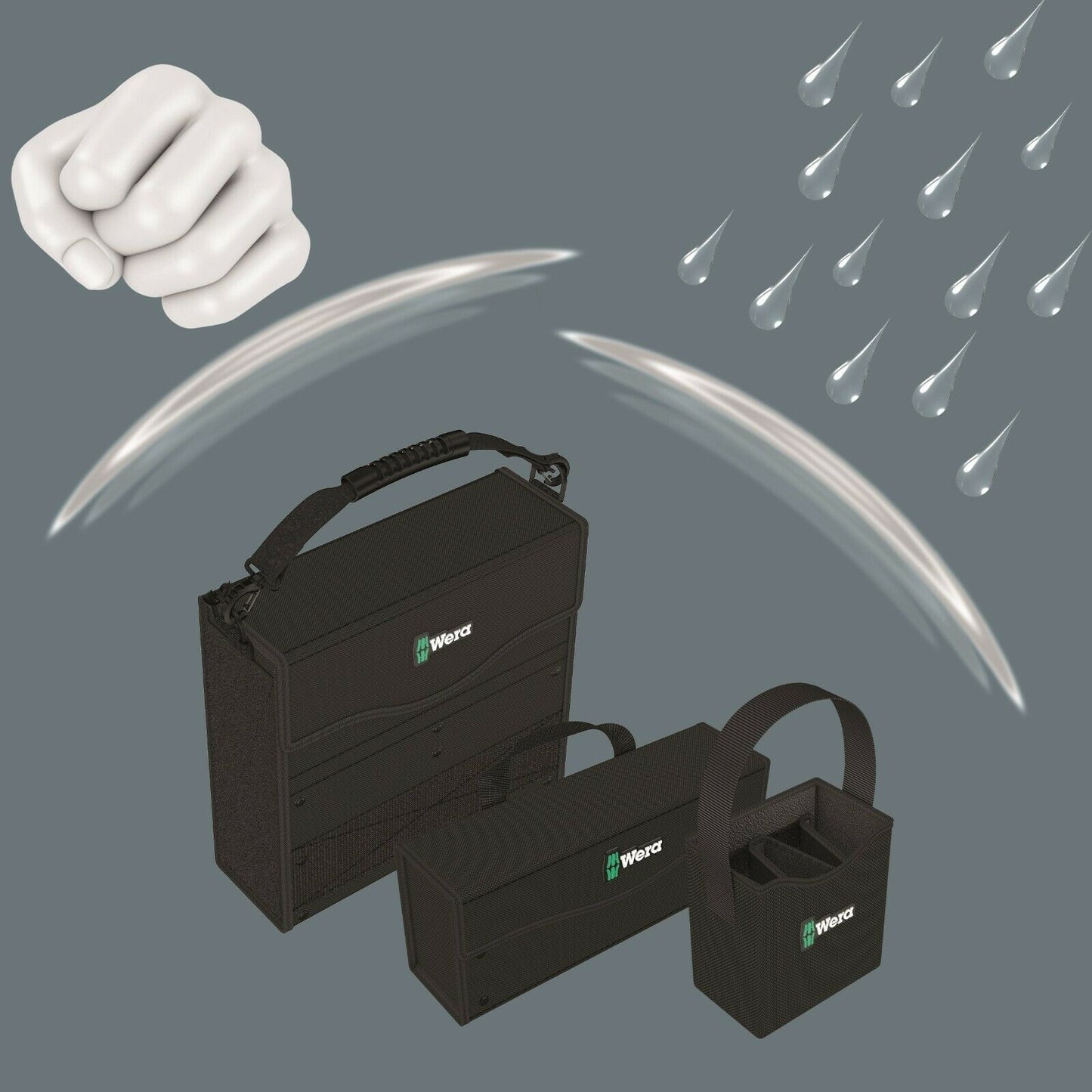 wera 2go 2 tool container 05004351001