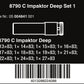 Wera 8790 C Impaktor Deep Set 1 Socket Set 1/2" Drive Metric 05004841001