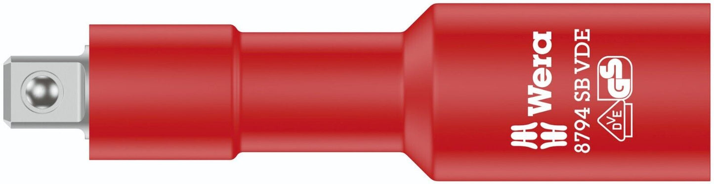 Wera 8794 SB VDE Zyklop Insulated Socket Wrench Extension 3/8" Drive 05004964001