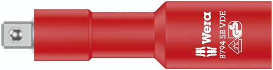 Wera 8794 SB VDE Zyklop Insulated Socket Wrench Extension 3/8" Drive 05004964001