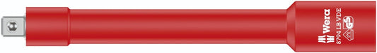 Wera 8794 LB VDE Zyklop Insulated Socket Wrench Extension 3/8" Drive 05004965001