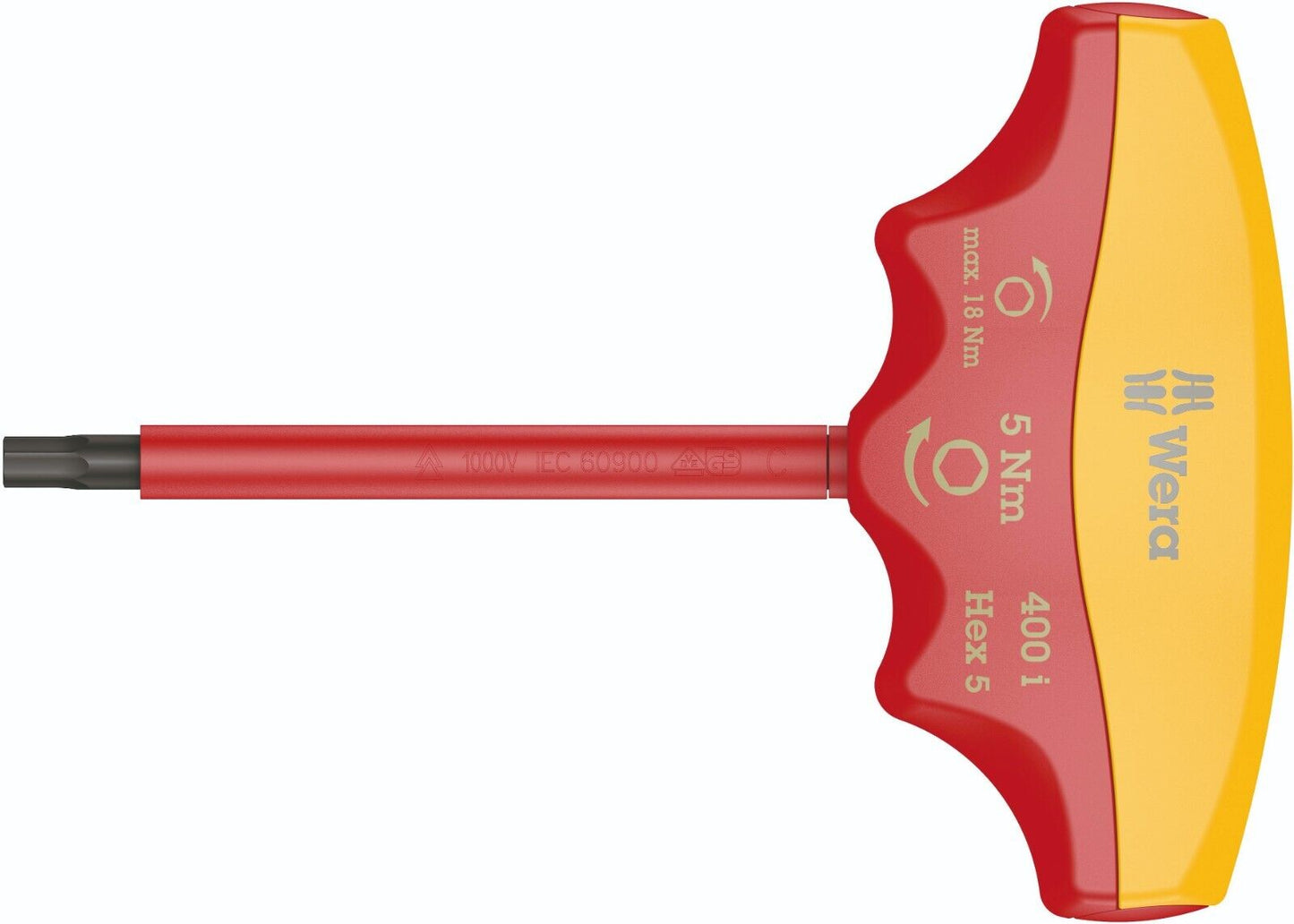 Wera 400 VDE i Hex Insulated Torque Indicator 05004981001