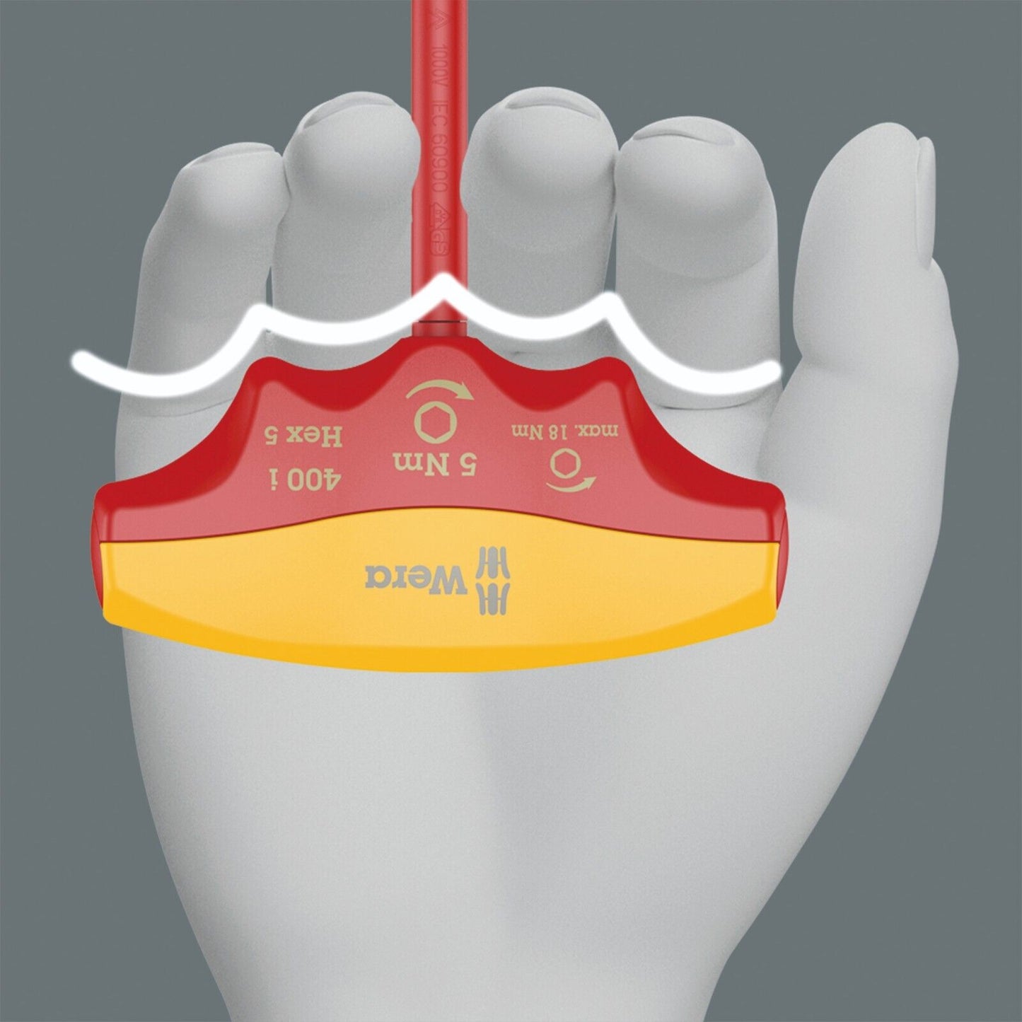 Wera 400 VDE i Hex Insulated Torque Indicator 05004981001