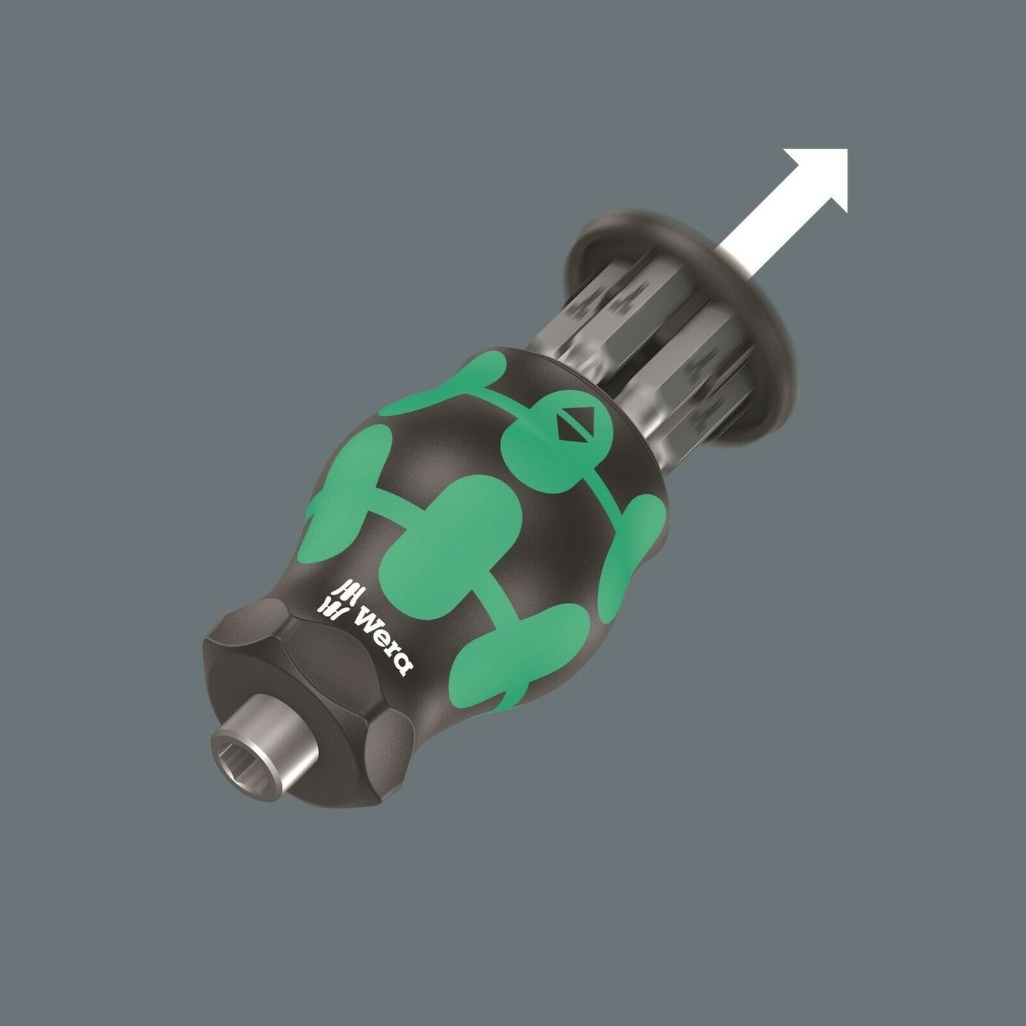 wera kraftform kompakt stubby magazine 4 screwdriver set 05008877001