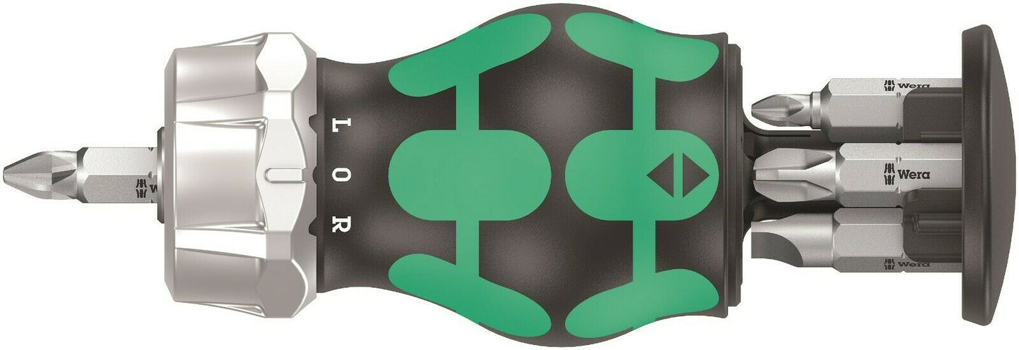 wera kraftform kompakt stubby magazine ra 3 screwdriver set 7 pieces 05008885001