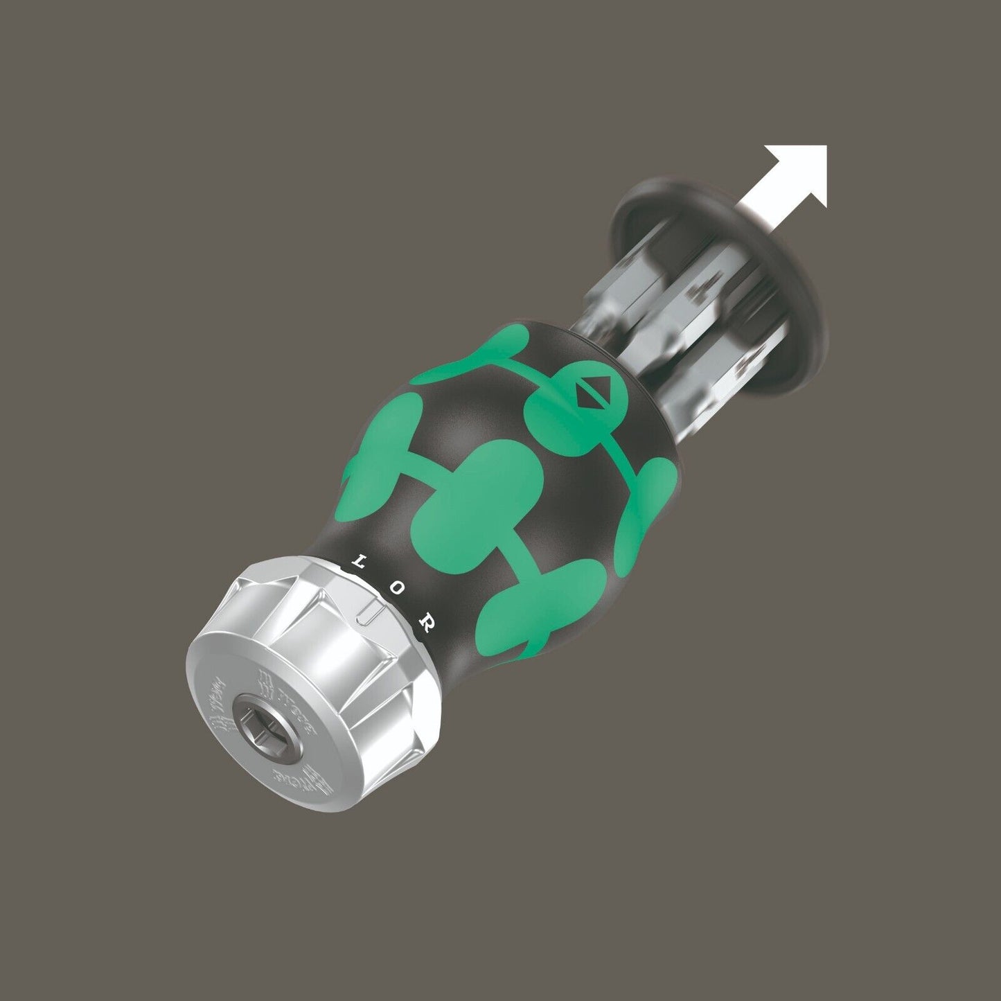 Wera Kraftform Kompakt Stubby Magazine RA 4 Screwdriver Set Pieces 05008886001