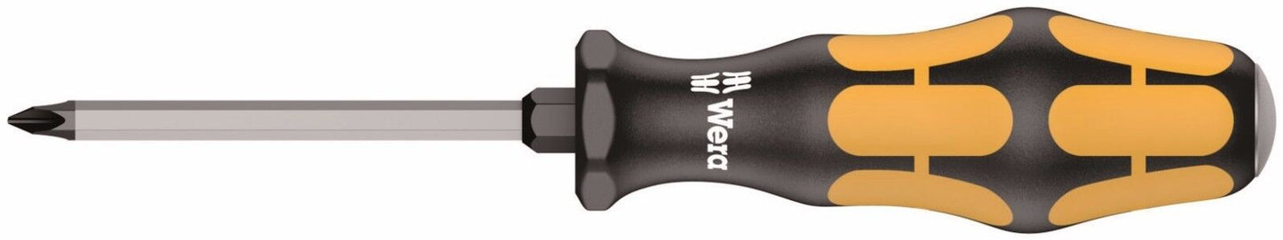 Wera 932/918/6 Kraftform Chiseldriver Screwdriver Set With Rack 05018287001