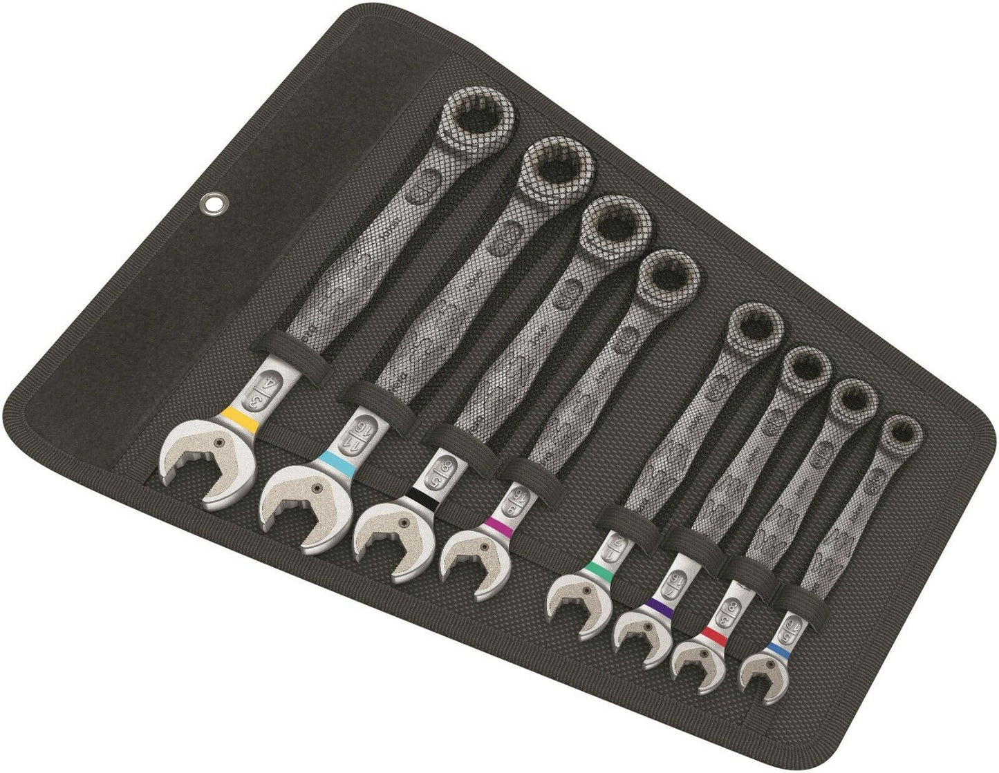 wera 6000 joker ratcheting combination wrench set 8 piece sae 05020012001