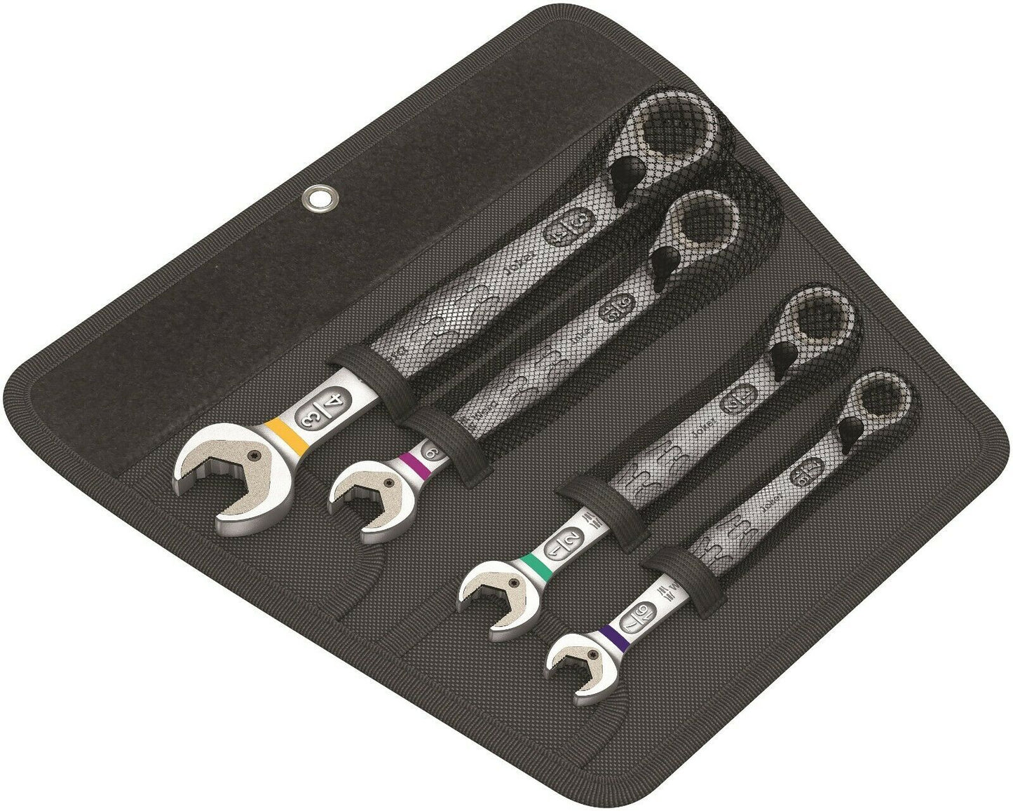 wera 6001 joker switch ratcheting combination wrench set sae 4 piece 05020092001