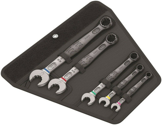 wera 6003 joker combination wrench set 5 piece metric 05020230001