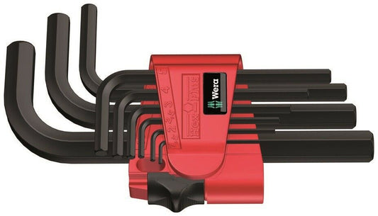wera 950/9 hex-plus 7 l-key set metric 9 pieces 05021737001