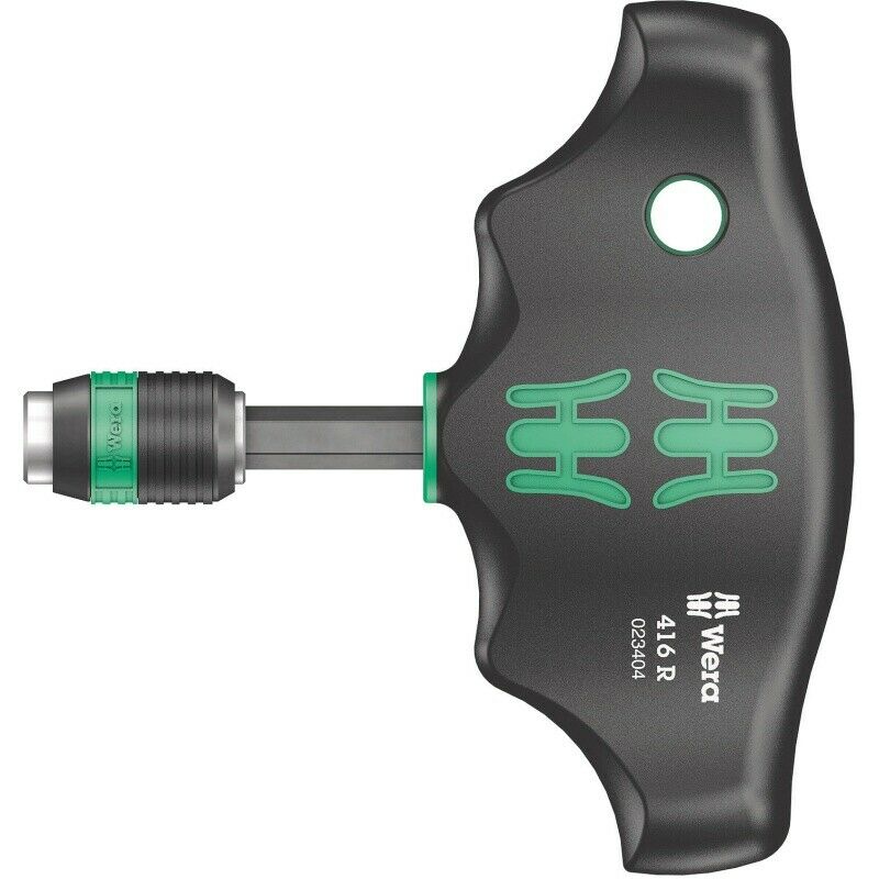 wera 416 r t-handle bitholding screwdriver with rapidaptor 05023404001