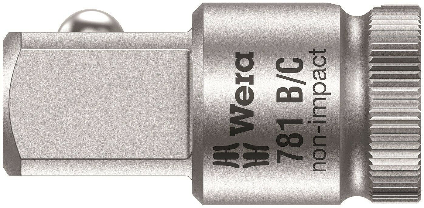 wera 781 b/c socket wrench adapter 3/8" drive 05042673001