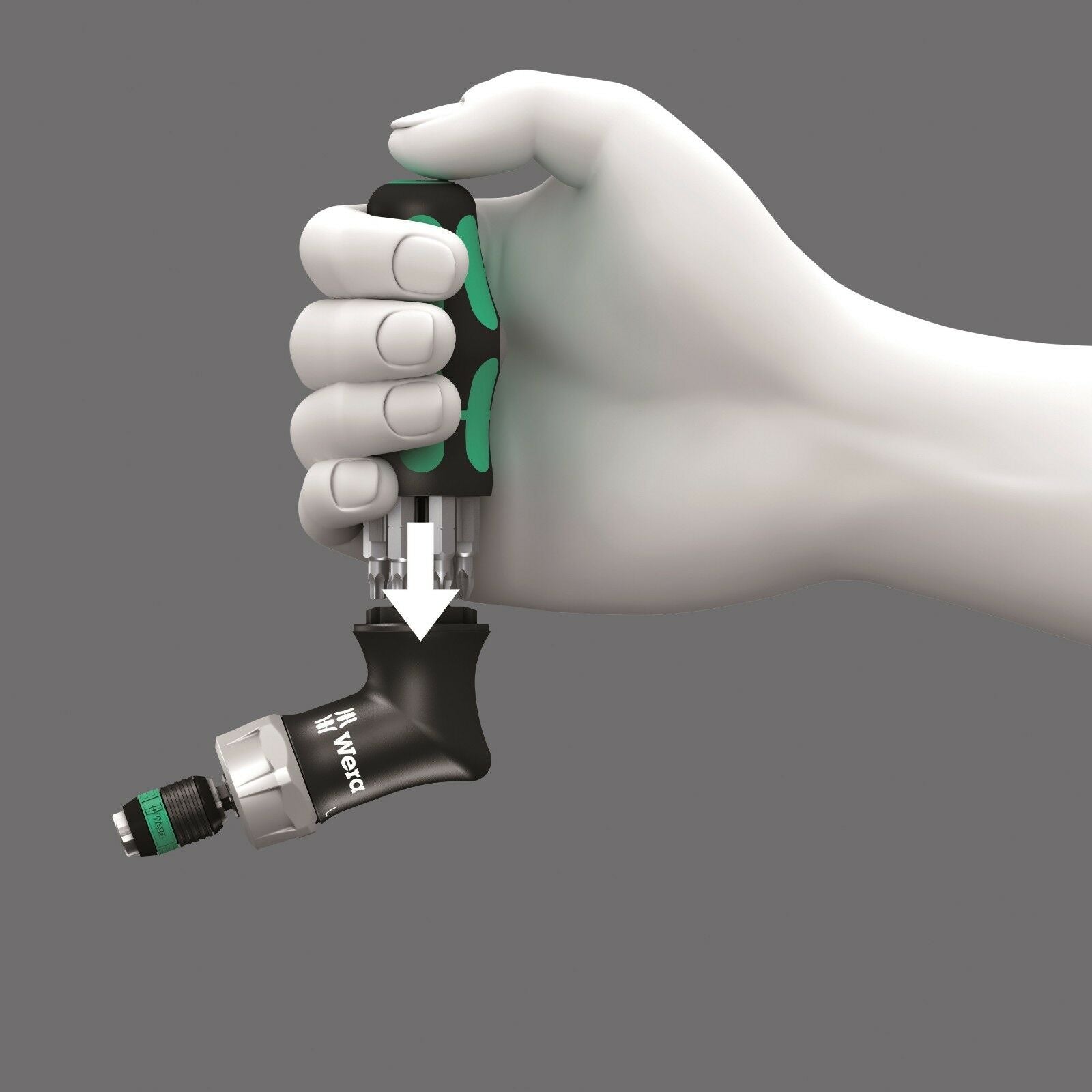 wera kraftform kompakt vario pistol ra ratcheting screwdriver set 05051030001