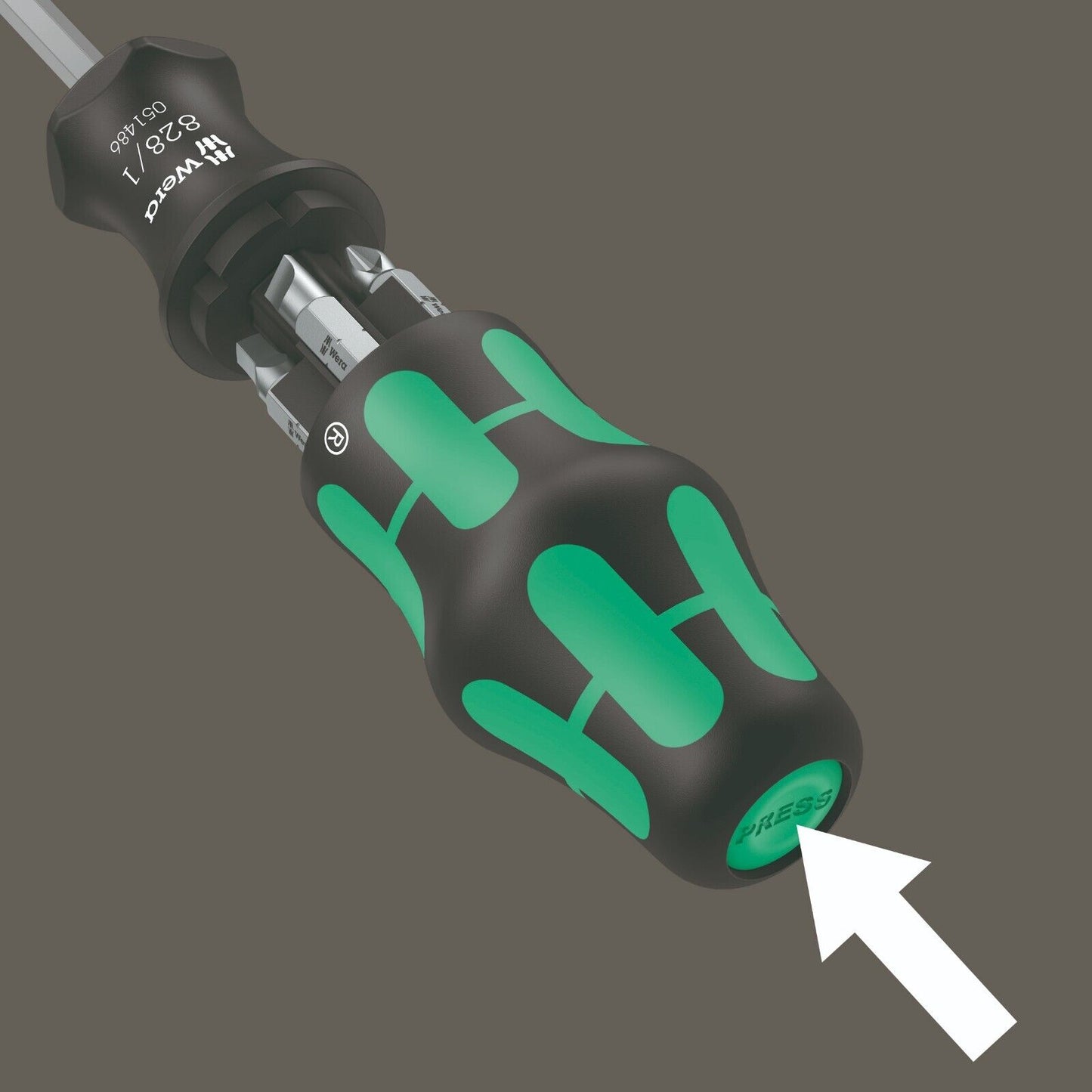 Wera Kraftform Kompakt 27 Set 1 Screwdriver Set 7 Pieces SAE 05051512001