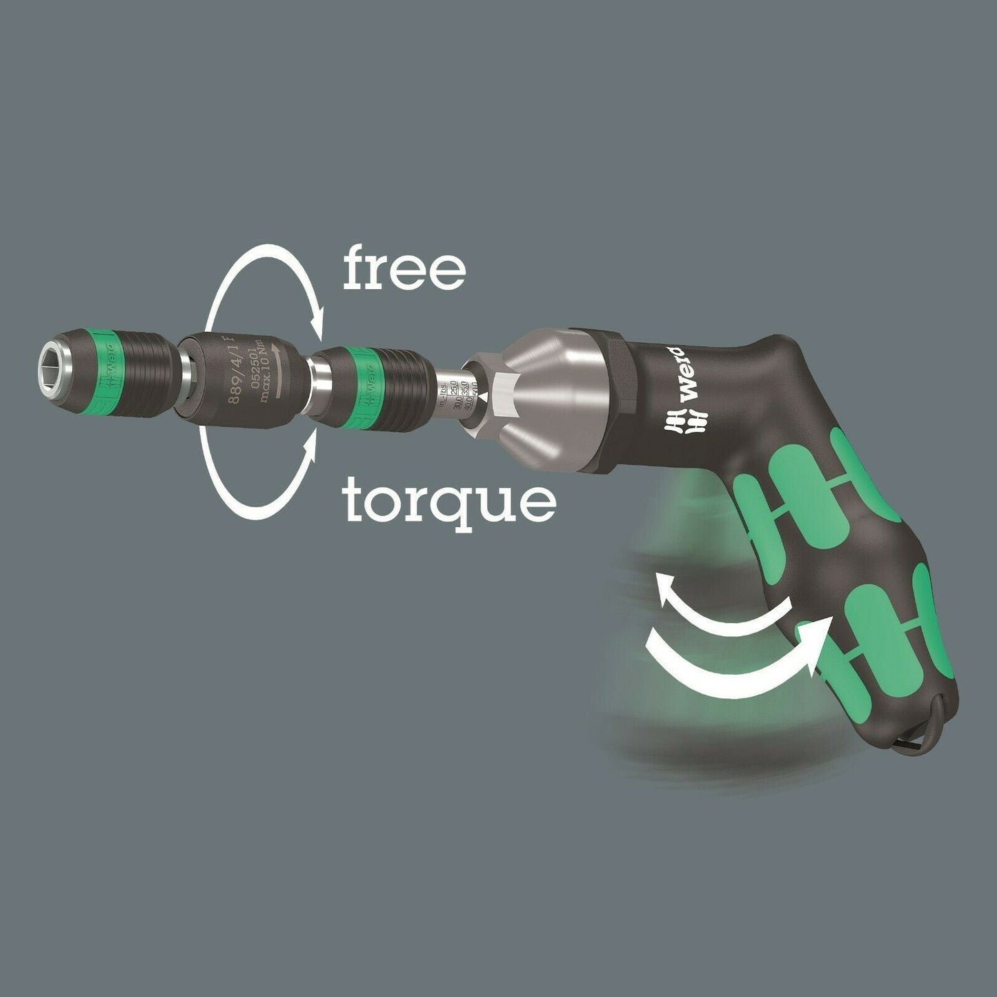 wera 889/4/1 rapidaptor free running bit holder 05052501001