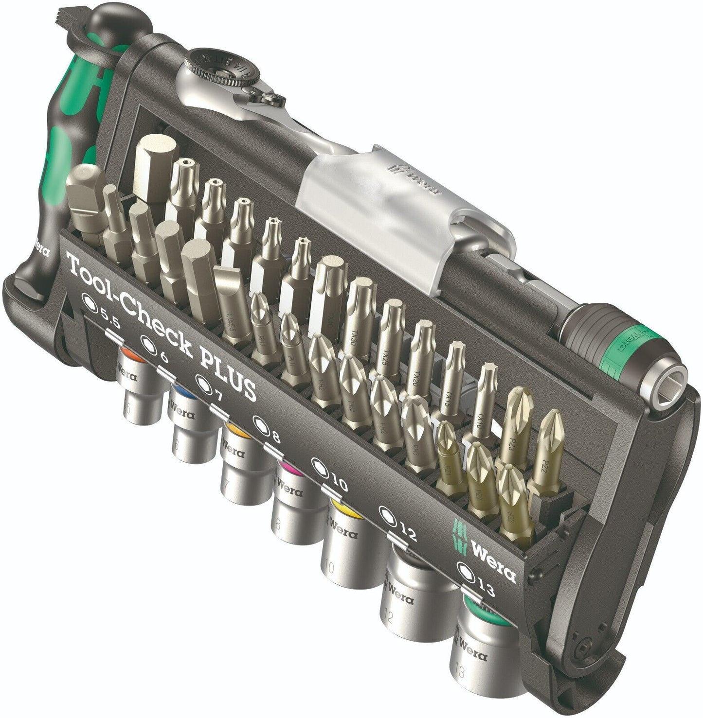 Wera Tool-Check PLUS 39 Piece Bits Assortment With Ratchet Set – Metric – 05056490001