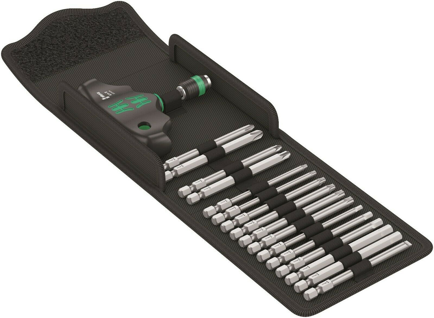 wera kraftform kompakt 400 t-handle screwdriver set 17 piece 05057470001