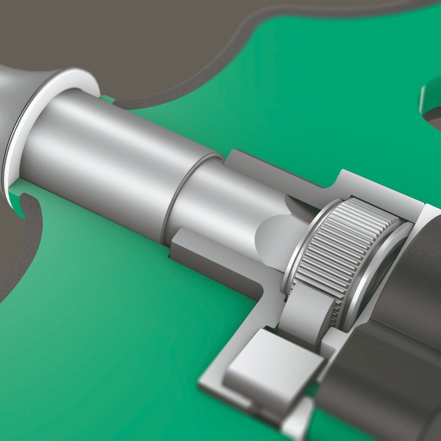 Wera Kraftform Kompakt 400 RA Set 1 Ratcheting T-Handle Set SAE 05057473001