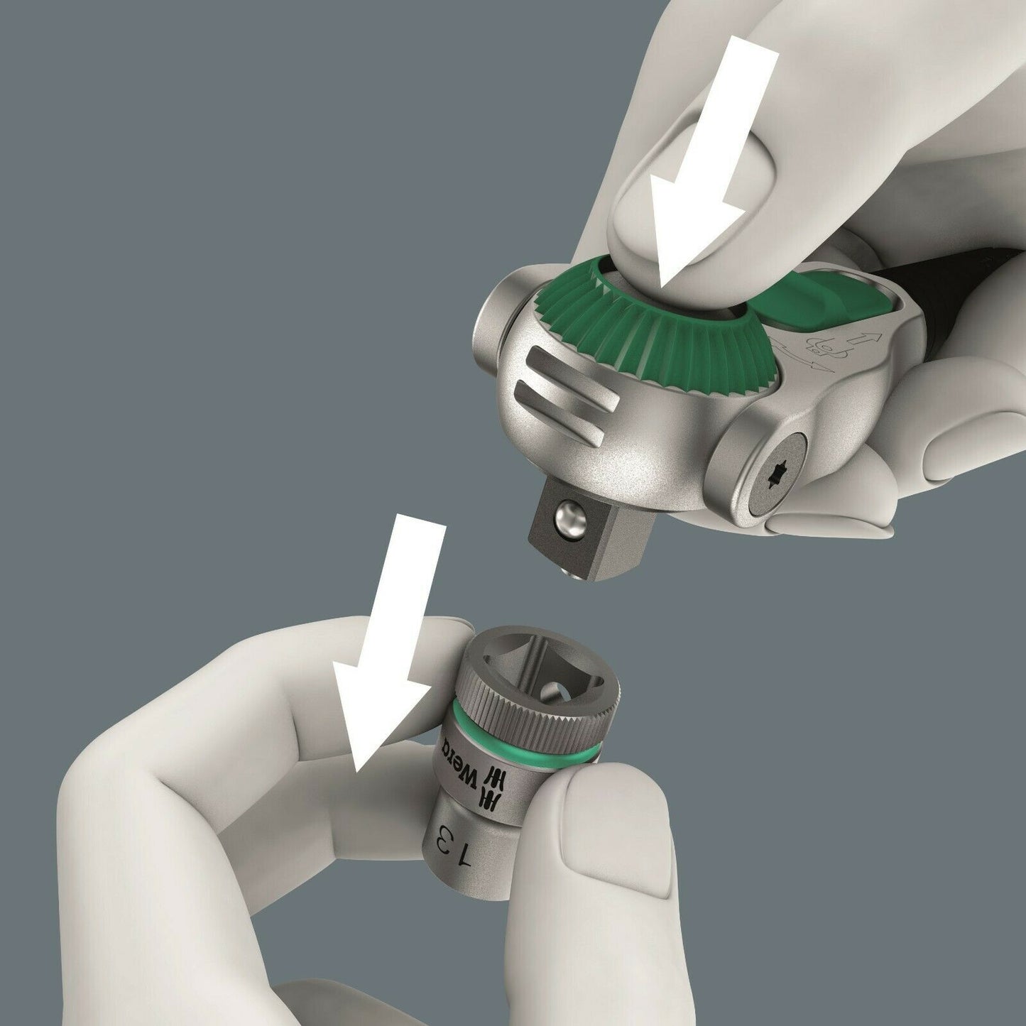 wera 8000 b sb zyklop speed ratchet socket wrench 3/8" drive 05073261001