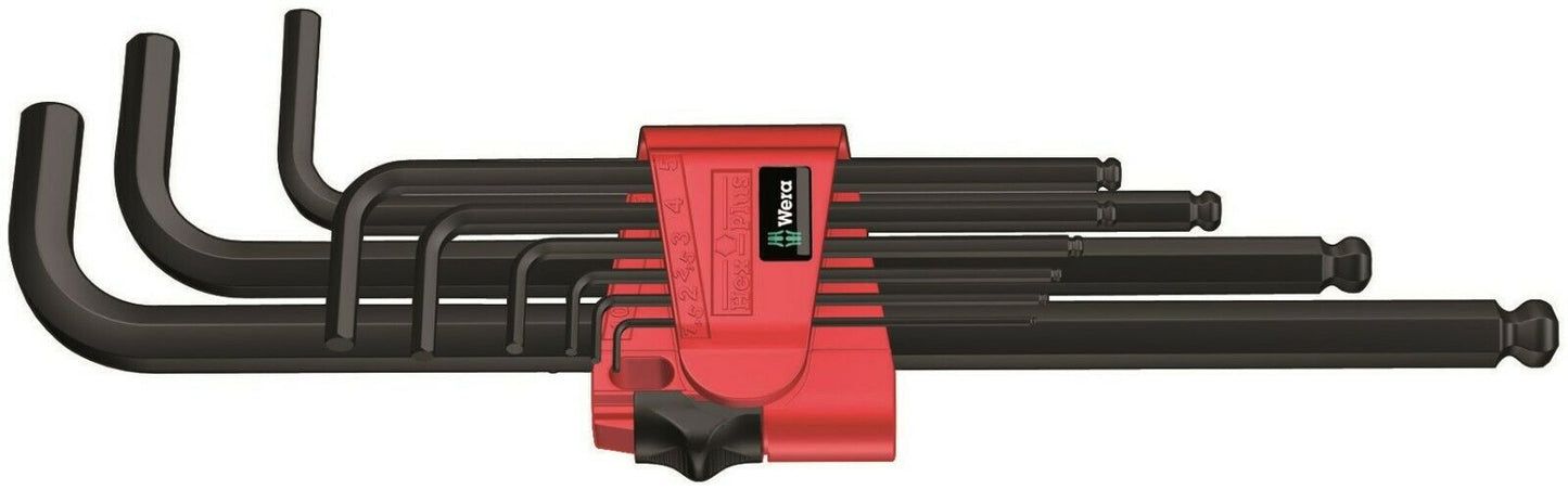 wera 950/9 hex-plus 6 sb l-key set metric 9 pieces 05073596001