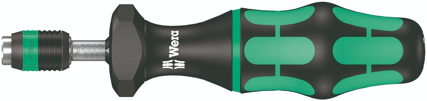 Wera 7440 Adjustable Torque Screwdriver 0.3 - 1.2 Nm 1/4" Drive 05074700001