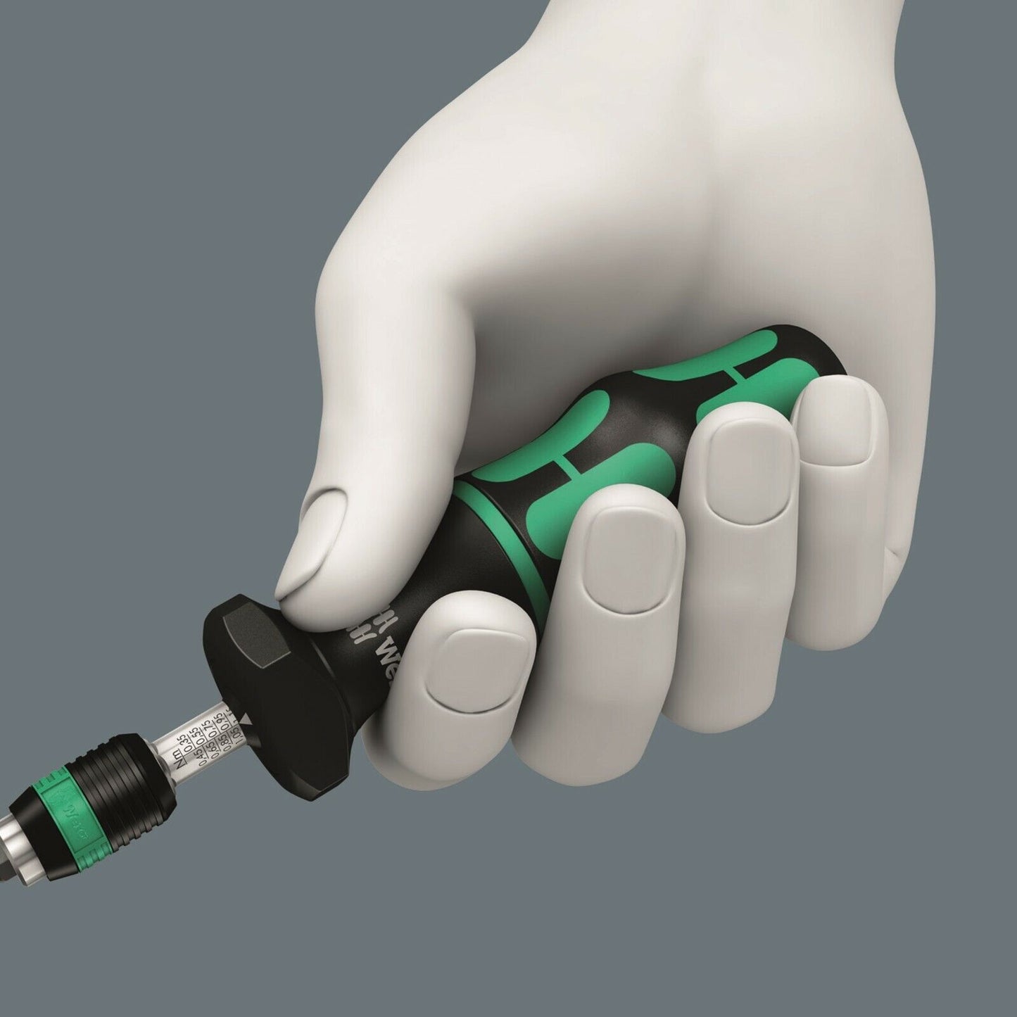Wera 7400 Kraftform Adjustable Torque Screwdriver 1.2 - 3.0 Nm 1/4" 05074701001