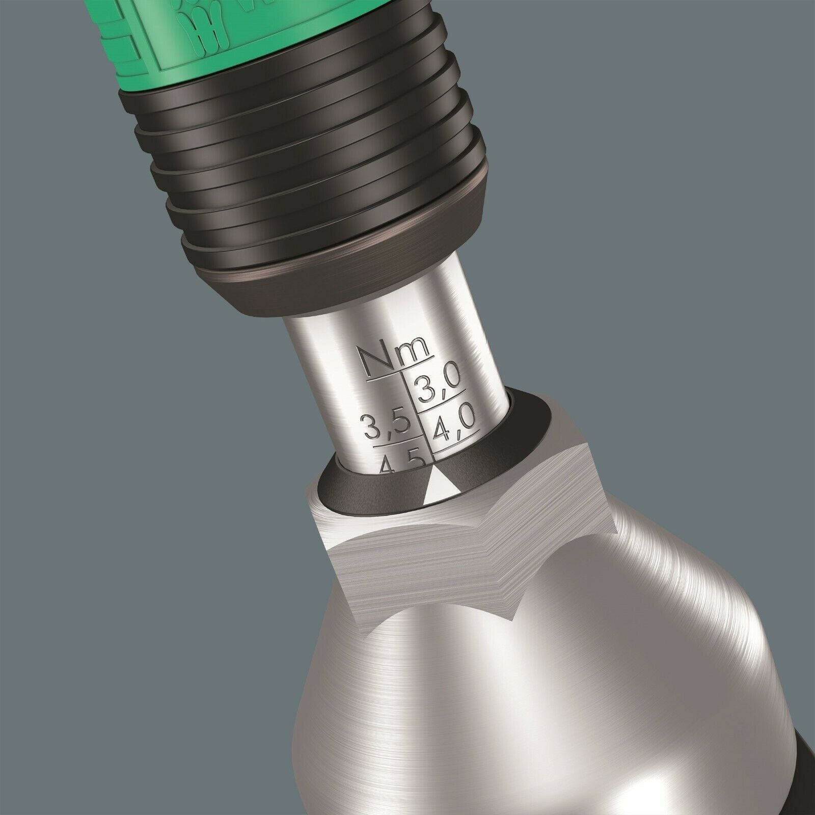 wera 7443 adjustable pistol grip torque screwdriver 3 - 8.8 nm 1/4" 05074705001