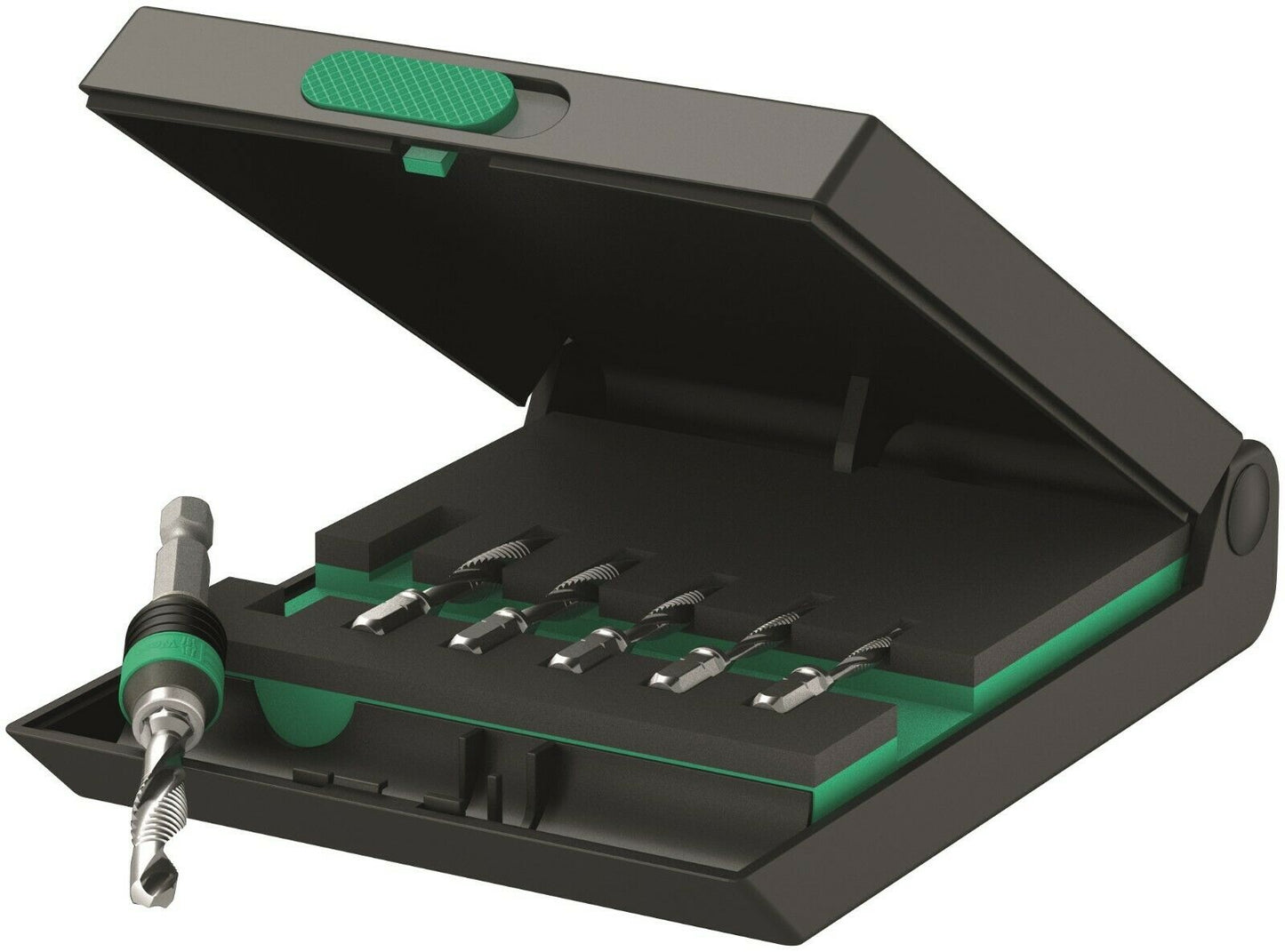 wera 847/7 combination countersink drill bit set 7 piece 05104651001