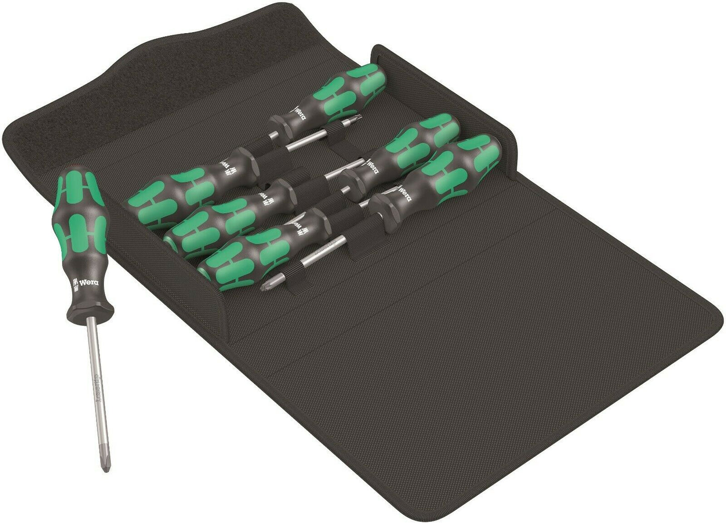 wera 300/7 set 1 kraftform plus screwdriver set 7 piece 05105623001