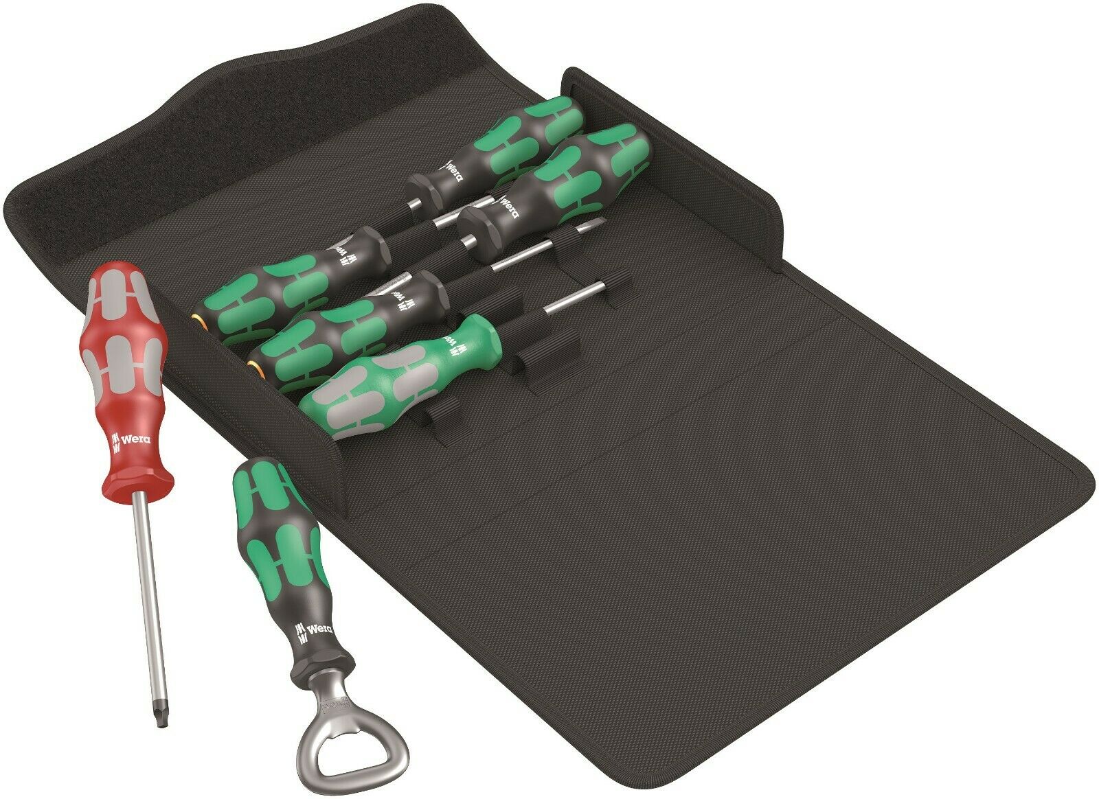 wera 300/7 set 4 kraftform plus screwdriver set 7 piece 05105626001