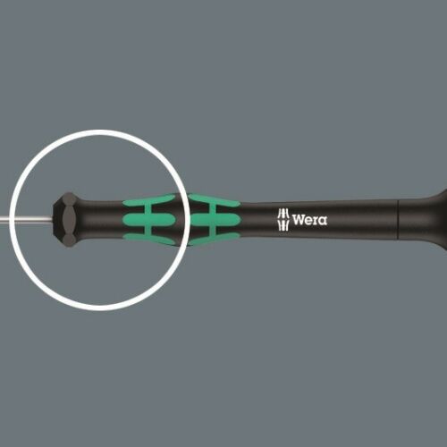 wera 2052/6 micro precision screwdriver set with rack 05118156001