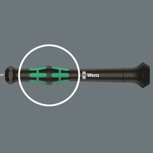 wera 2052/6 micro precision screwdriver set with rack 05118156001
