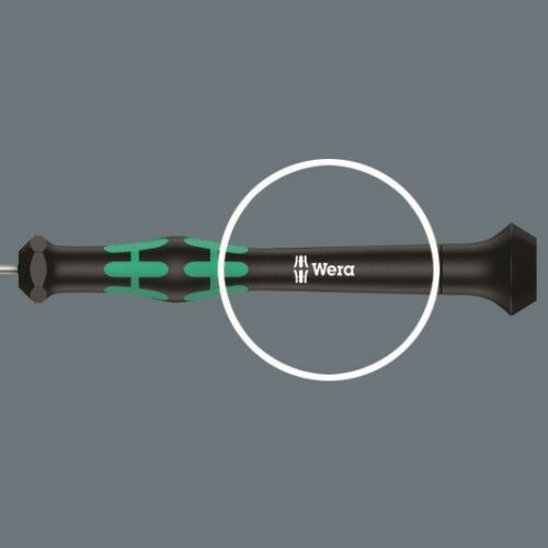 wera 2052/6 micro precision screwdriver set with rack 05118156001