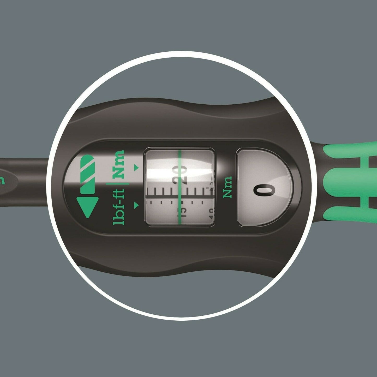 wera a6 click-torque wrench set 2.5 to 25 nm 1/4" drive 20 pieces 05130110001