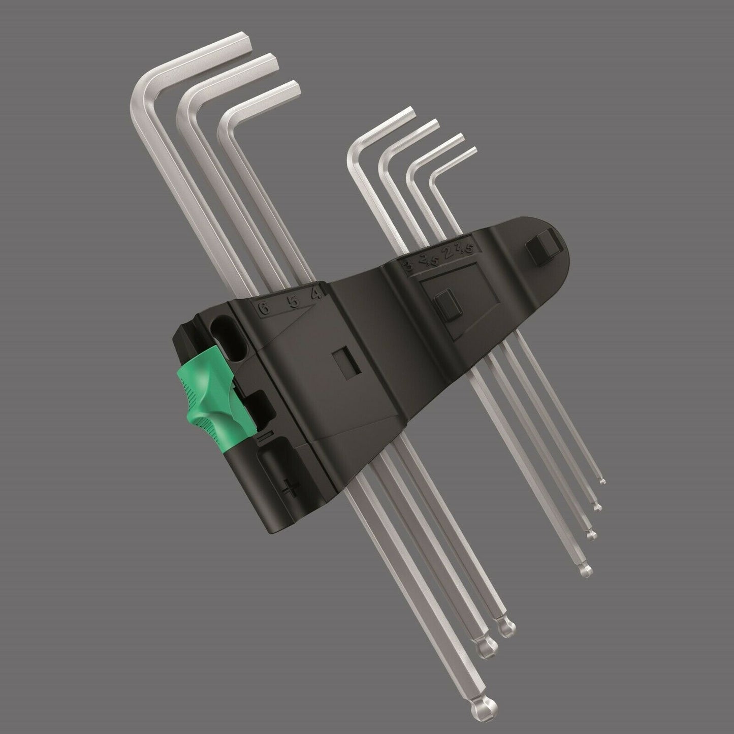wera 950/9 hex-plus l-key set 9 piece metric 05133163001