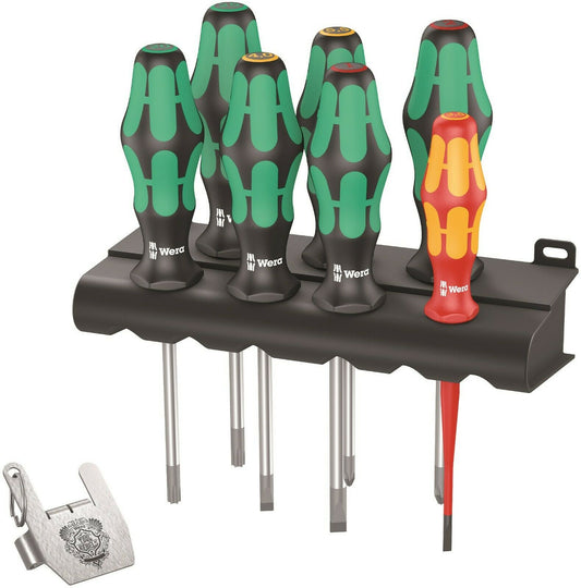 wera kraftform/7 heavy metal 1 screwdriver set 7 piece 05138711001