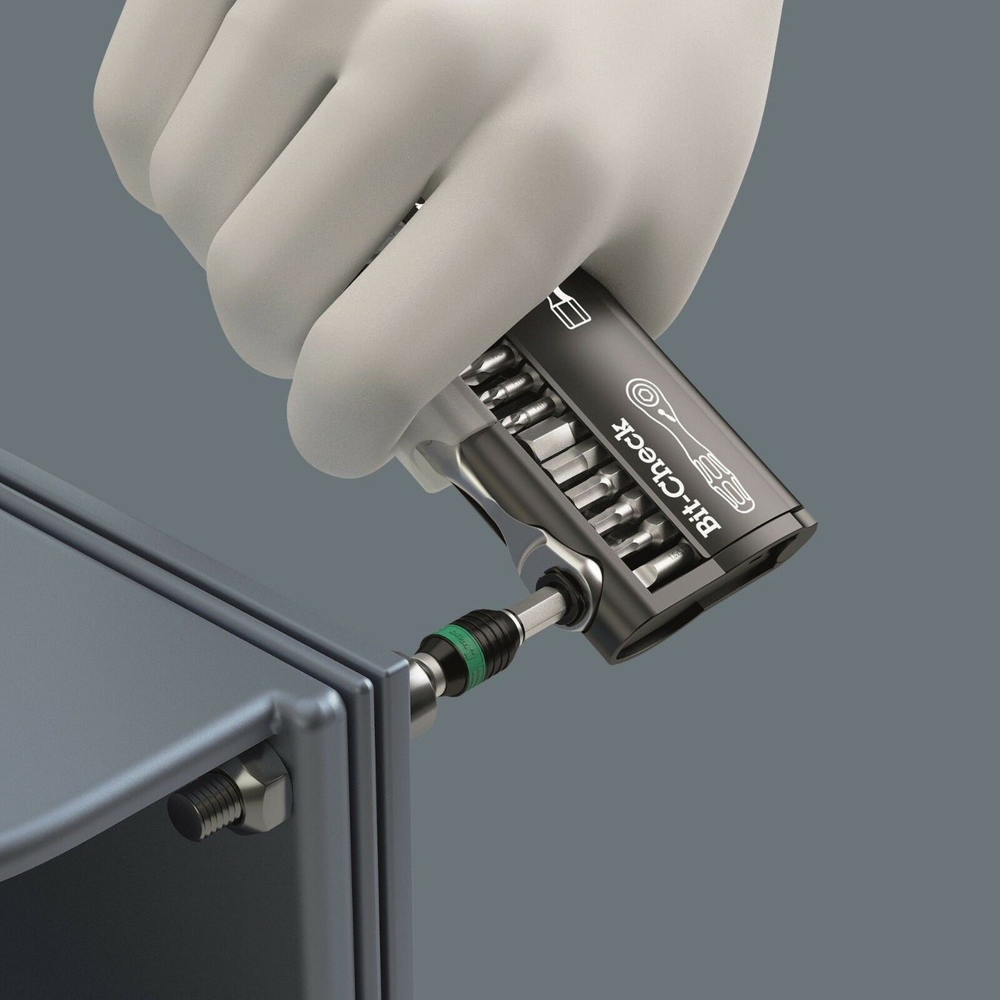 wera zyklop mini 2 1/4" drive socket wrench bit set 05346293001