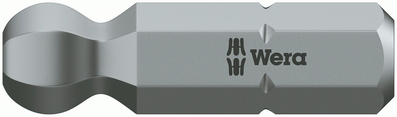 Wera 842/1 SW Ball End Hex Screwdriver Bit