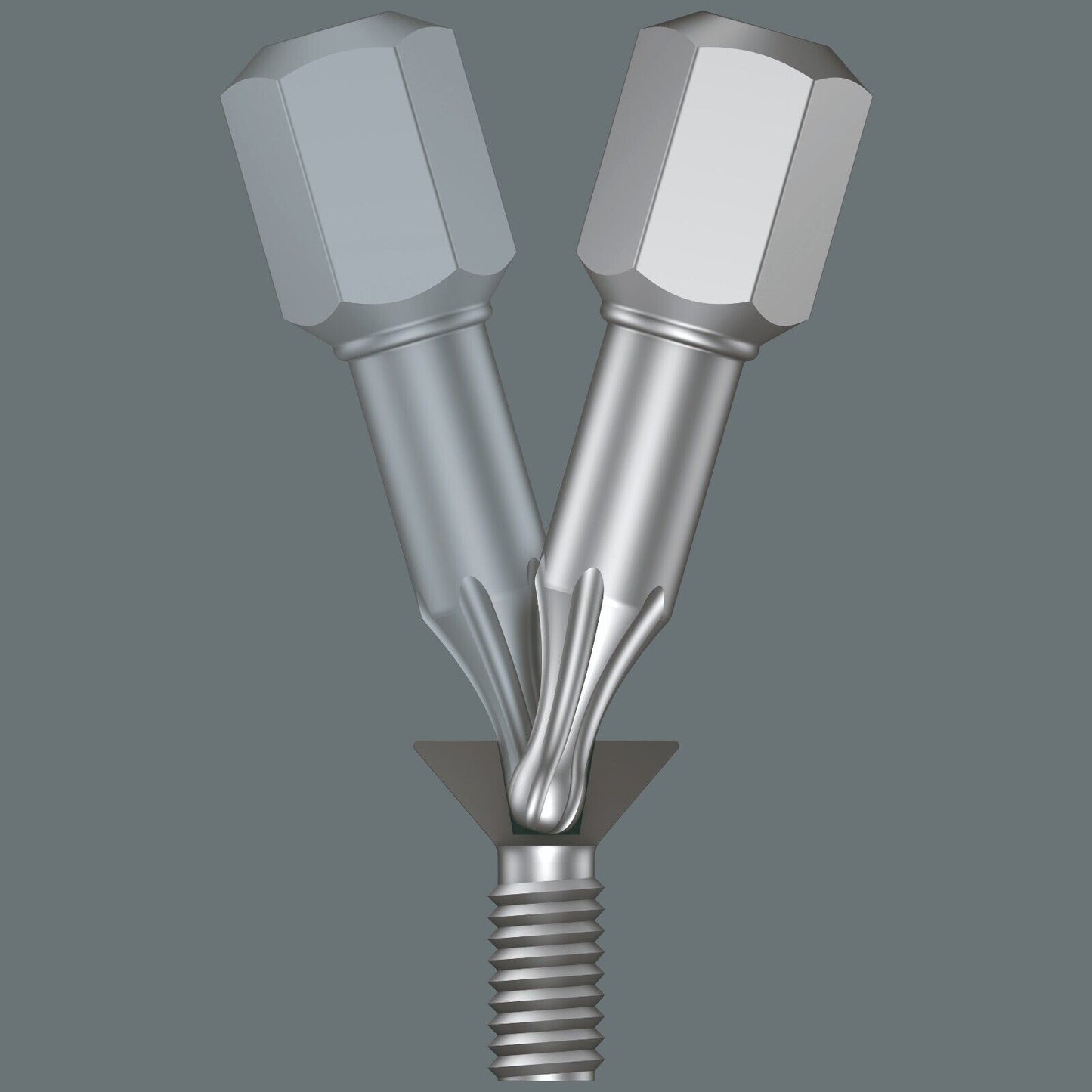 Wera 842/1 SW Ball End Hex Screwdriver Bit