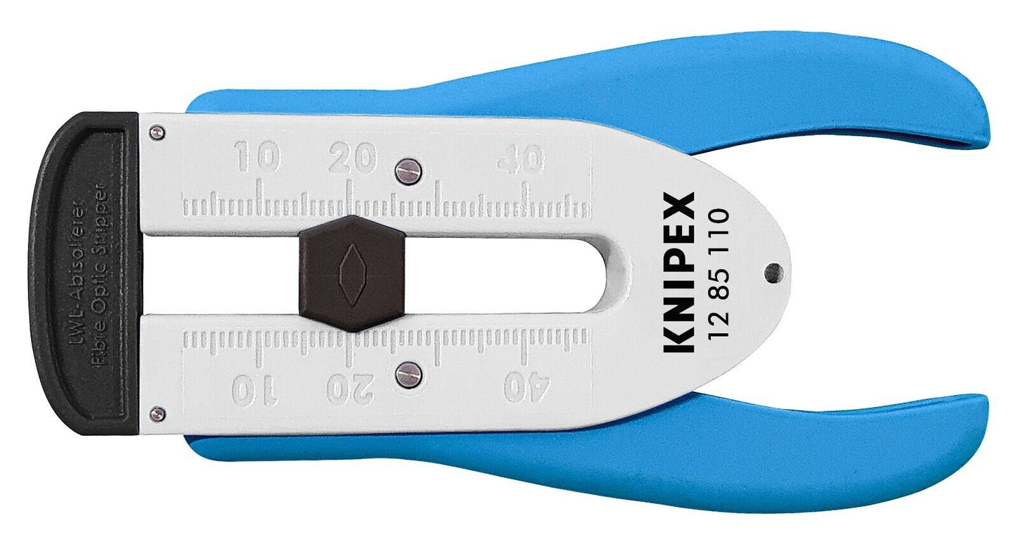 Knipex Fiber Optic Cable Stripping Tool 4" 12 85 110 SB
