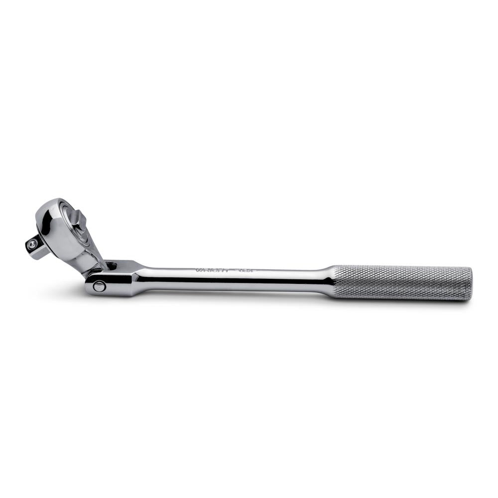 Wright Tool Knurled Grip Flex Head Socket Wrench 1/2