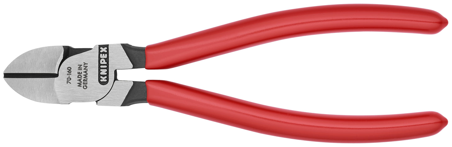 knipex diagonal cutters 6 1/4" 70 01 160