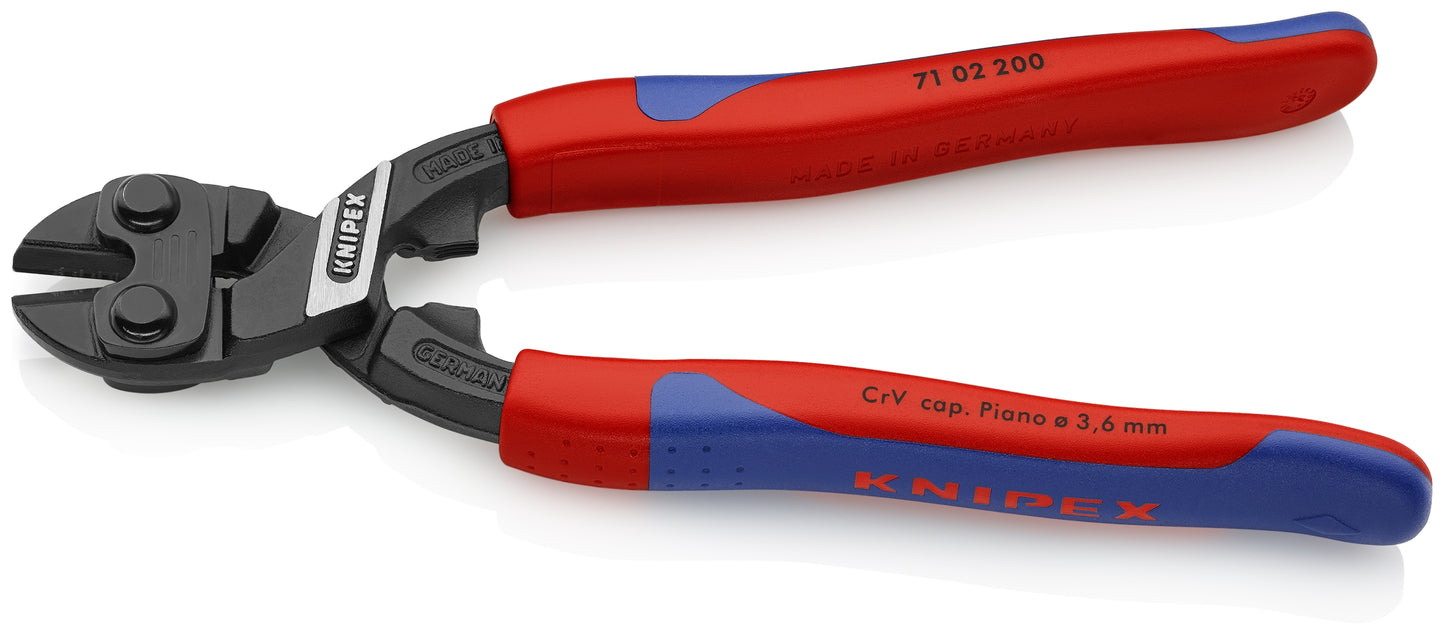 Knipex CoBalt® High Leverage Bolt Cutters 8" 71 02 200