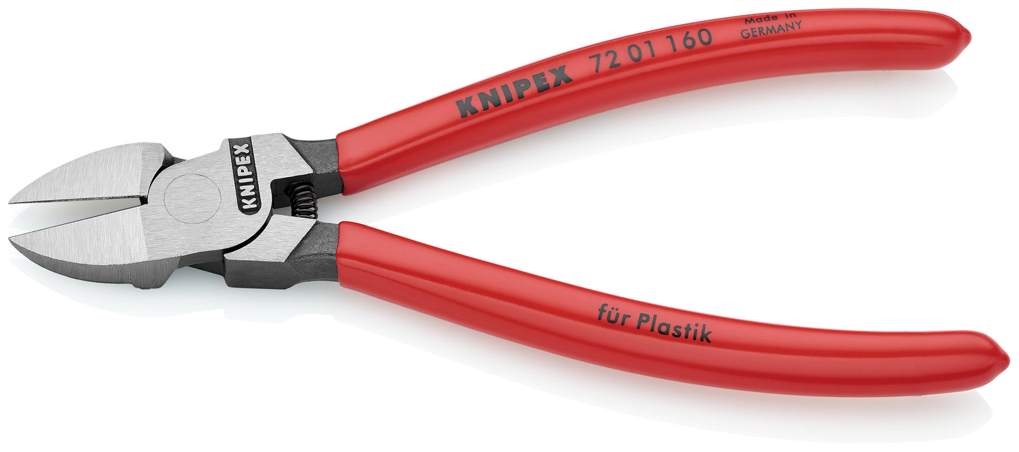 knipex diagonal cutters 6 1/4" 72 01 160