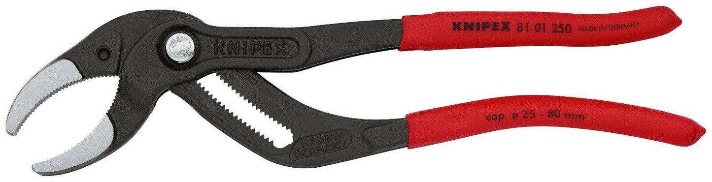 knipex pipe and connector pliers 10" 81 01 250