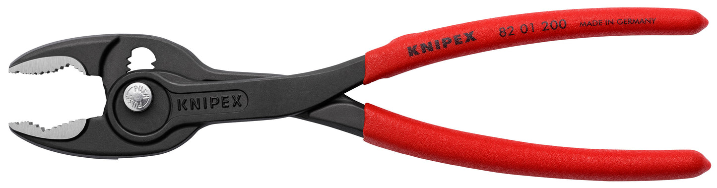 knipex twingrip slip joint pliers 8" 82 01 200