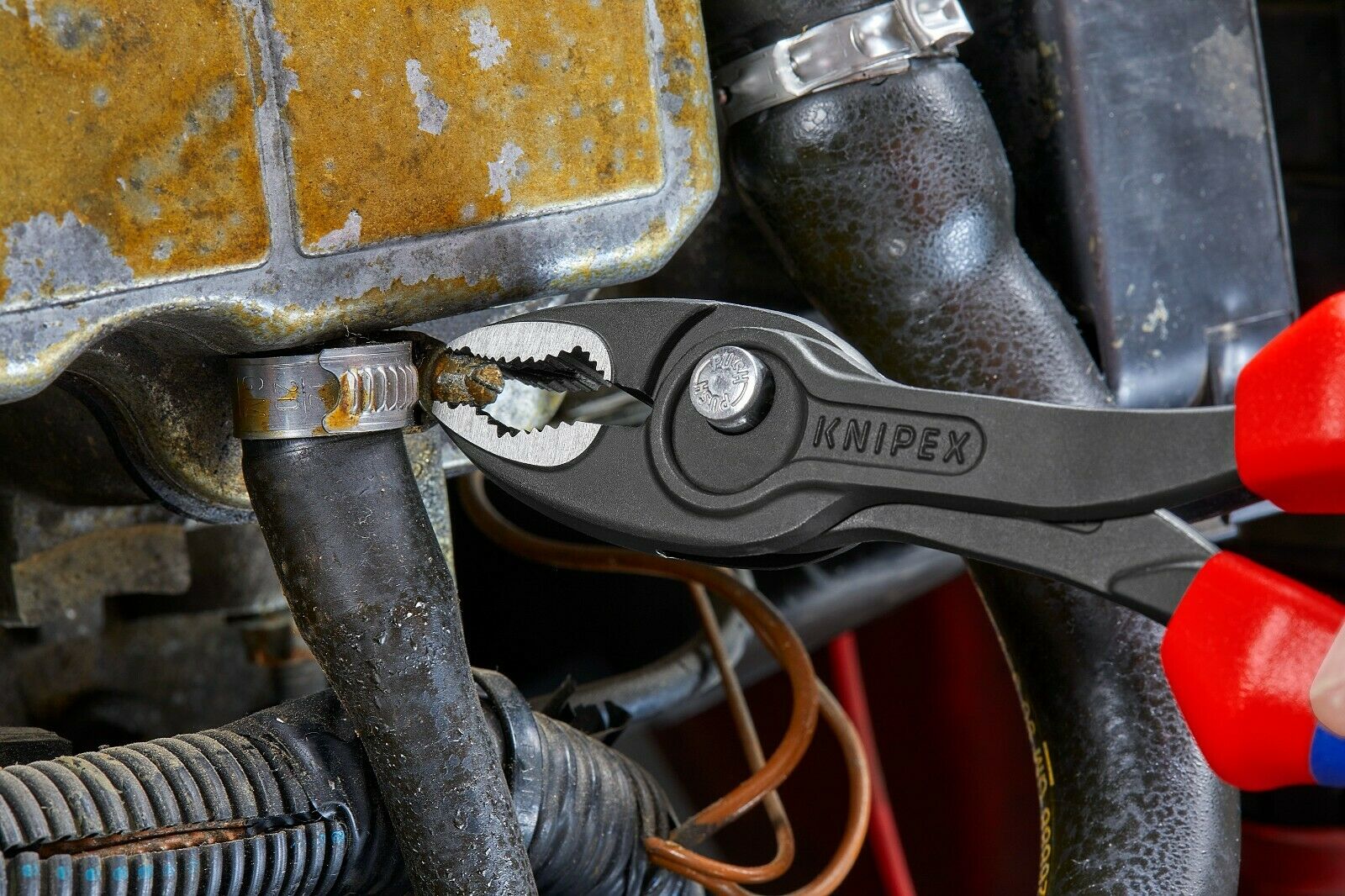 knipex twingrip slip joint pliers 8" 82 02 200