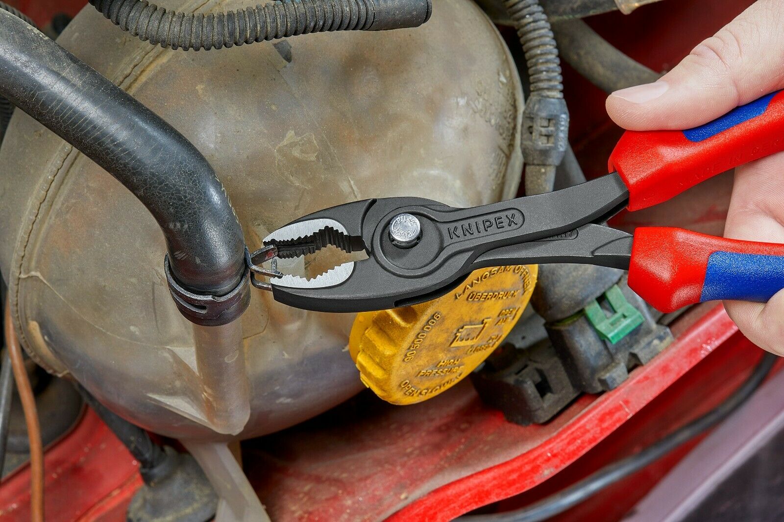 knipex twingrip slip joint pliers 8" 82 02 200