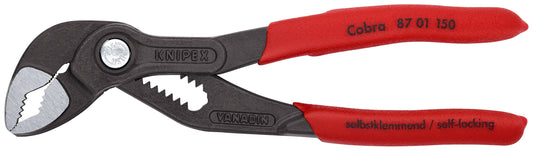 knipex cobra® high-tech water pump pliers 6" 87 01 150